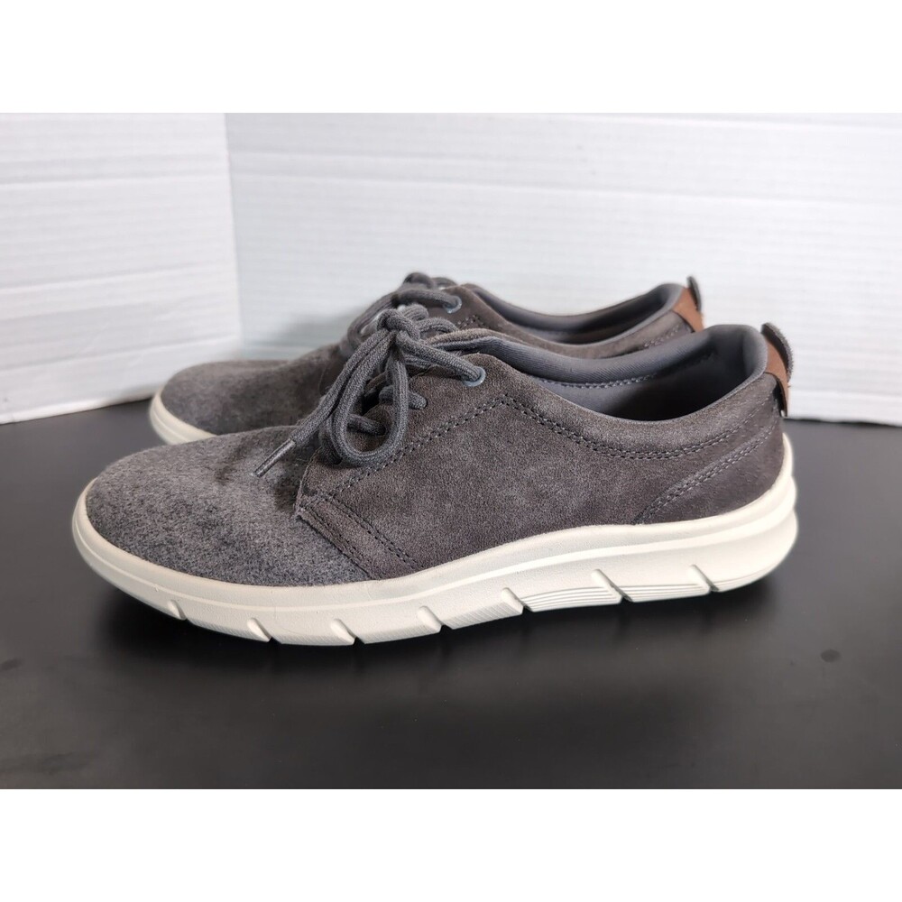 EASY SPIRIT  MEN'S 8.5M SUEDE LEATHER LACE UP LOW TOP CANYON COMFORT INSOLE NWOT